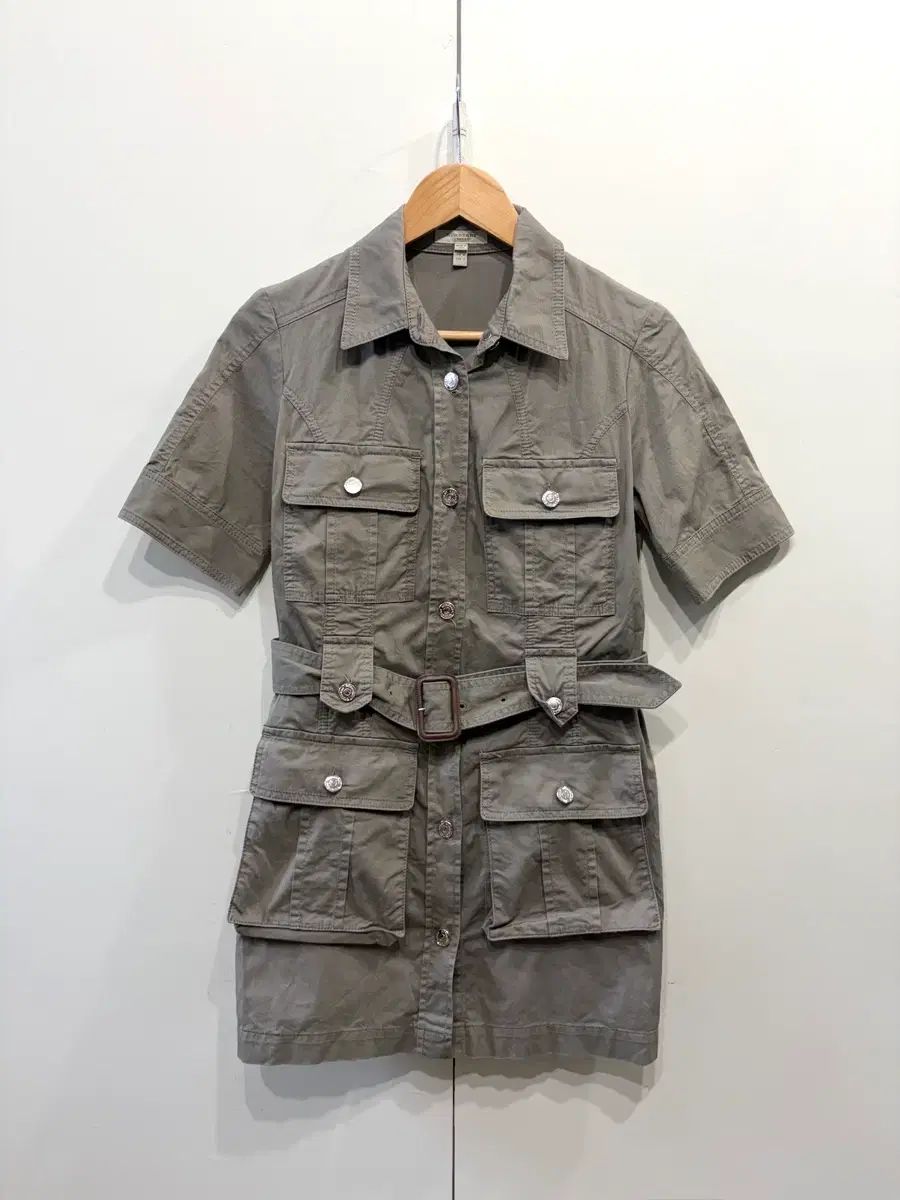 バーバリー コットン ベルト付き ワンピース 19,490円