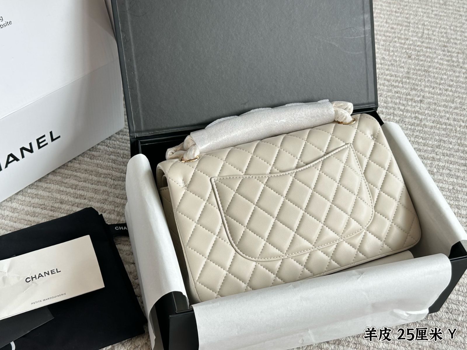 【今日特価】Chanel CF ゆっくりと作られた羊皮ハンドバッグ Good Quality-WTO輸入