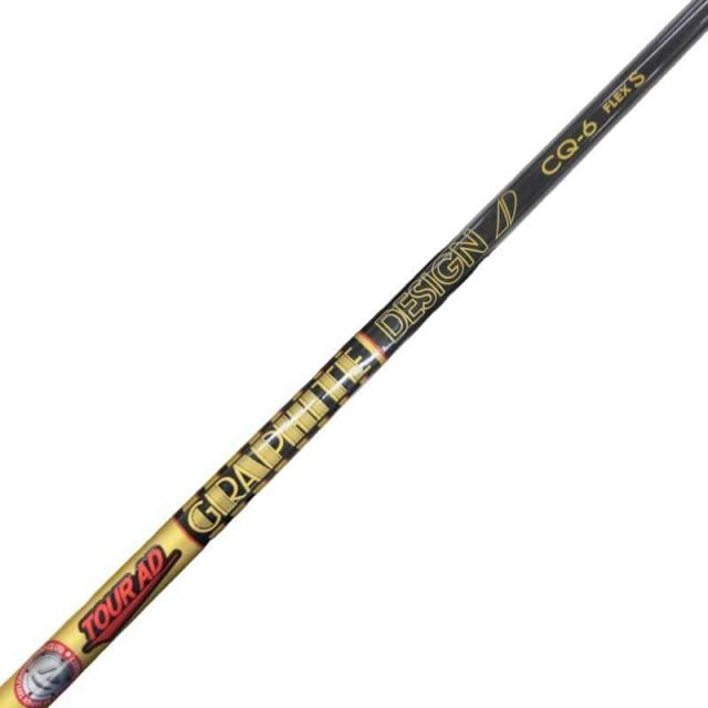 【中古】 テーラーメイドスリーブ付き(Qi4D系) グラファイトデザインフェアウェイウッド用 シャフト Tour AD CQ-6 (フレックスS)Bランク ゴルフクラブ