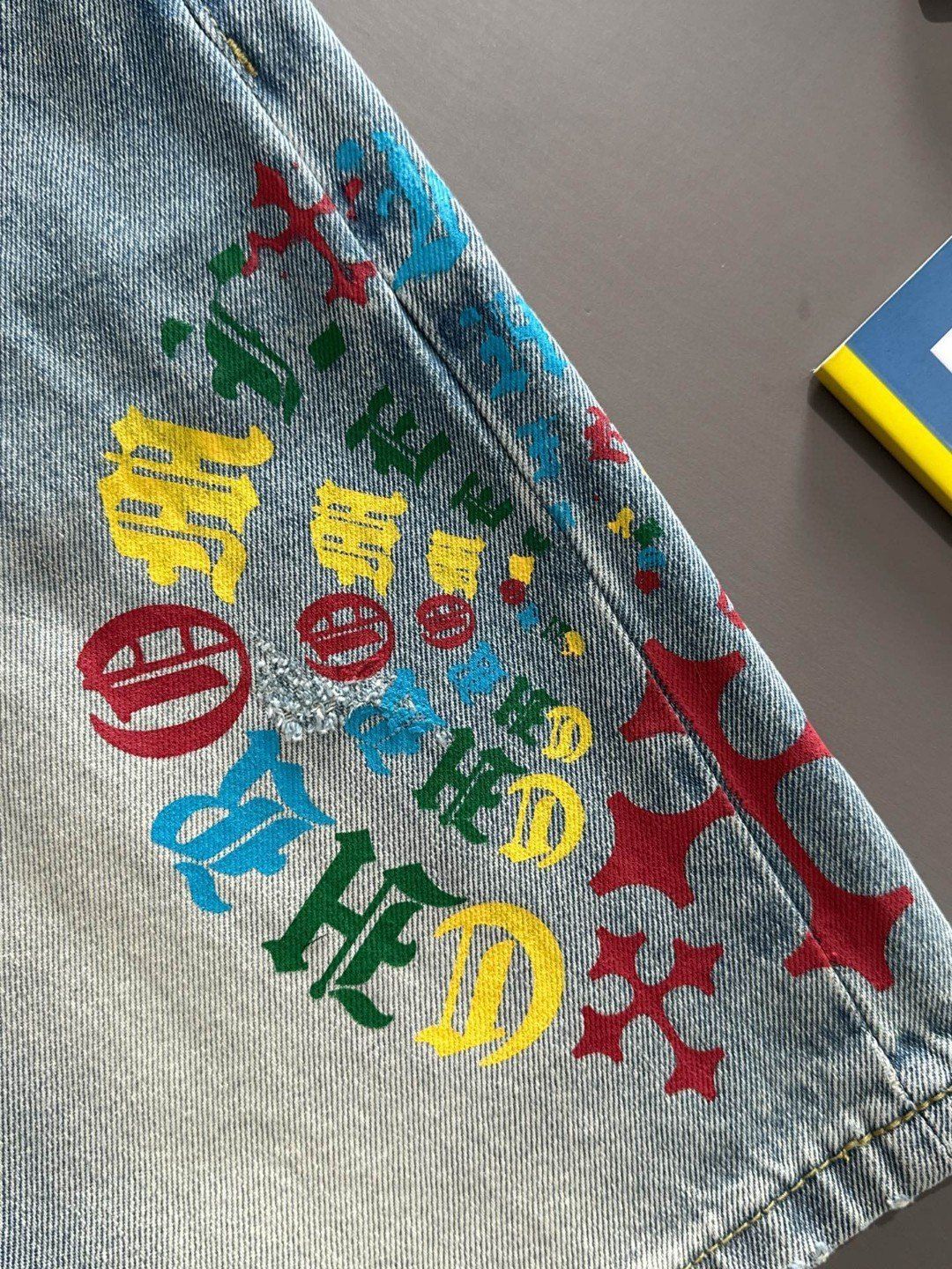 【今日特価】Chrome Hearts 2025SS デニムショートパンツ｜詳細画像