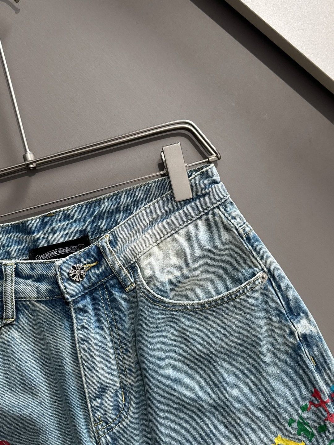 【今日特価】Chrome Hearts 2025SS デニムショートパンツ｜詳細画像