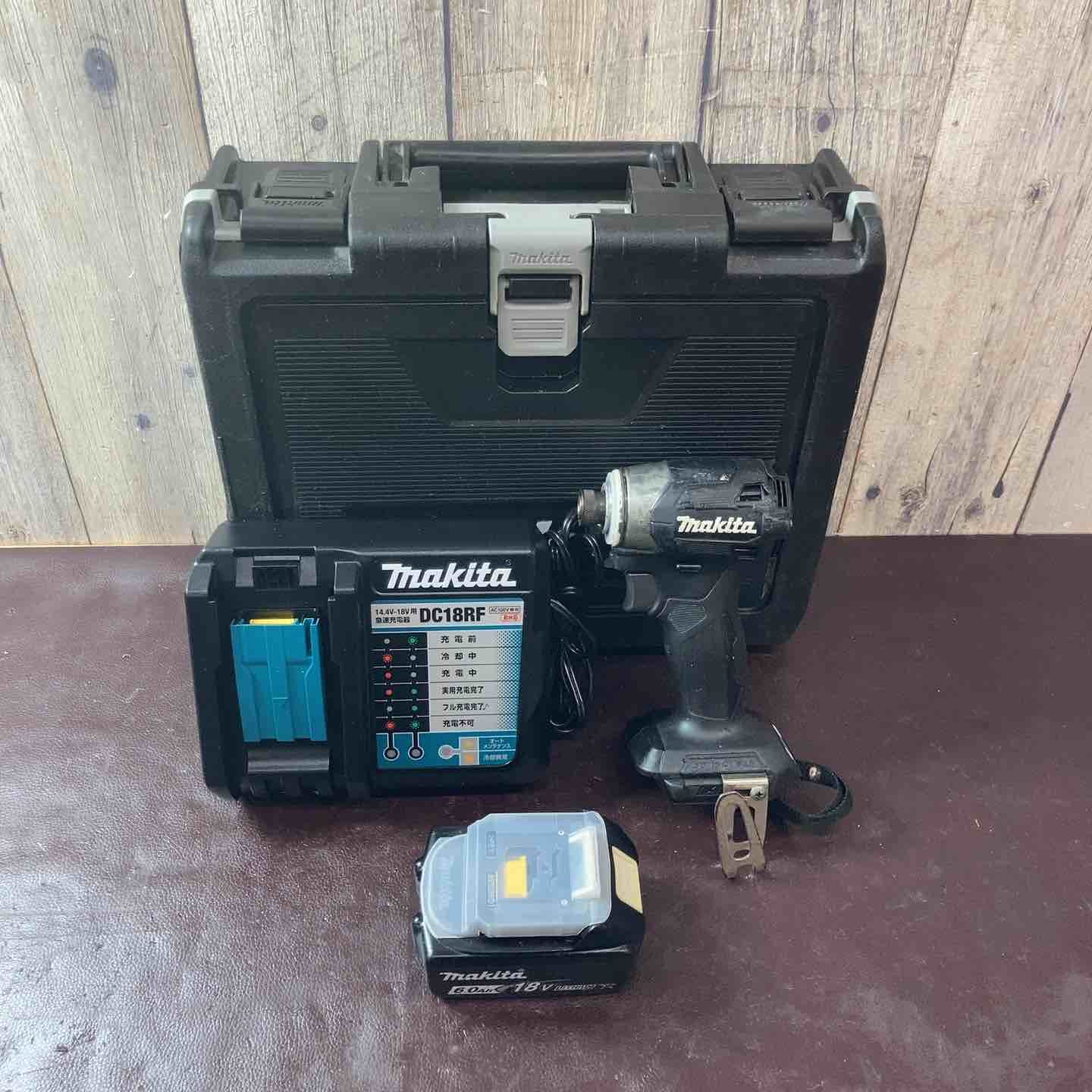 【中古品】マキタ(makita) コードレスインパクトドライバー TD173DRGXB 18V バッテリー付属【東大和店】