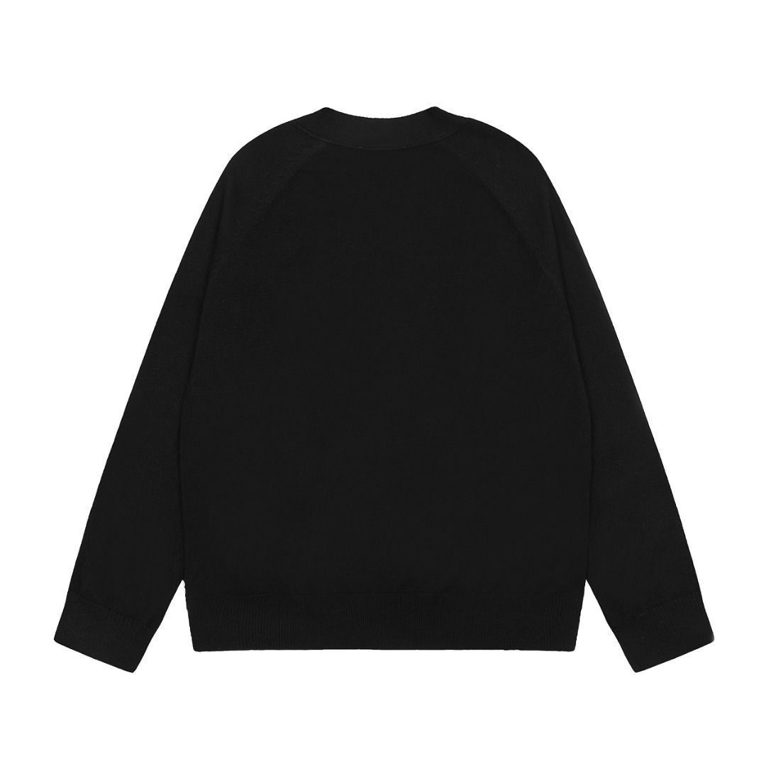 【本日限定特価】Vivienne Westwood レディース カーディガン 土星ロゴ刺繍 シーズンレス ブラック/グレー S-L [本日特価|新品未使用品]
