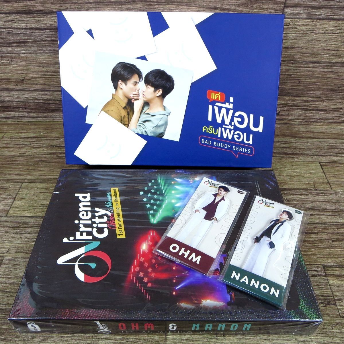 ○Ohm Nanon タイ版DVD-BOX SET2点/GMMTV タイBLドラマ Bad Buddy