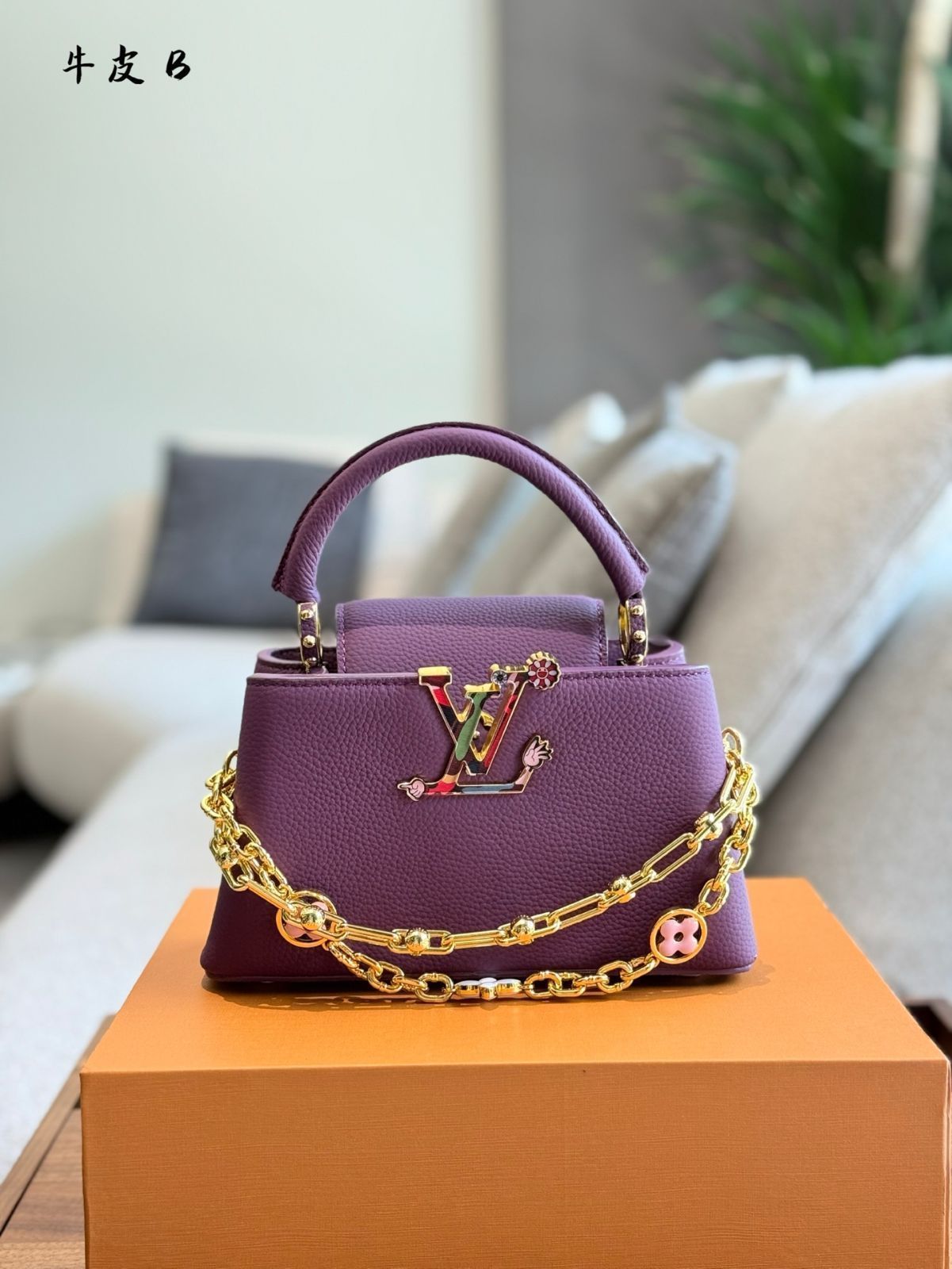 【今日特価】Louis Vuitton?Cacines Mini ハンドバッグ?送料無料！在庫限定のお得な価格です！