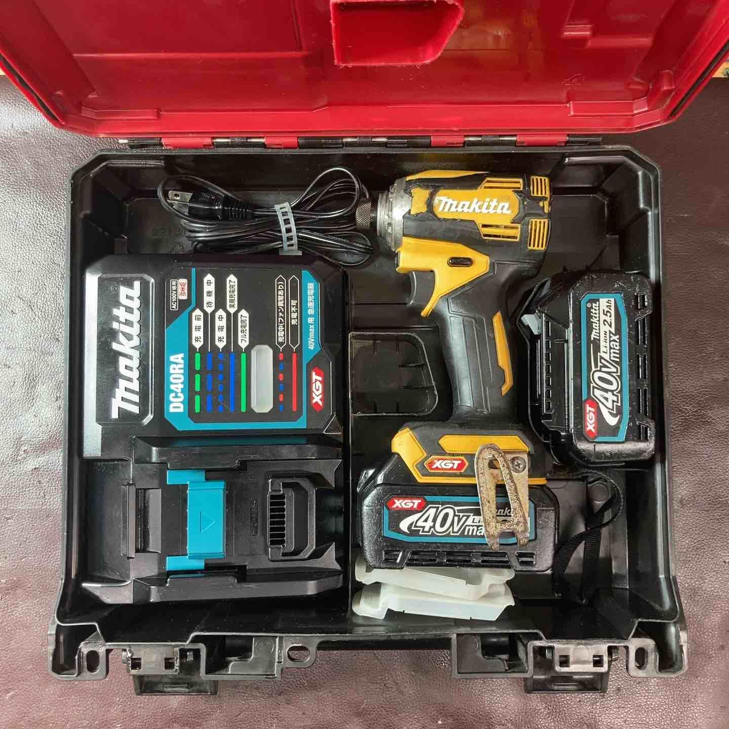 【中古品】マキタ(makita) コードレスインパクトドライバー TD001GDXFY 40V フルセット【東大和店】 28,258円