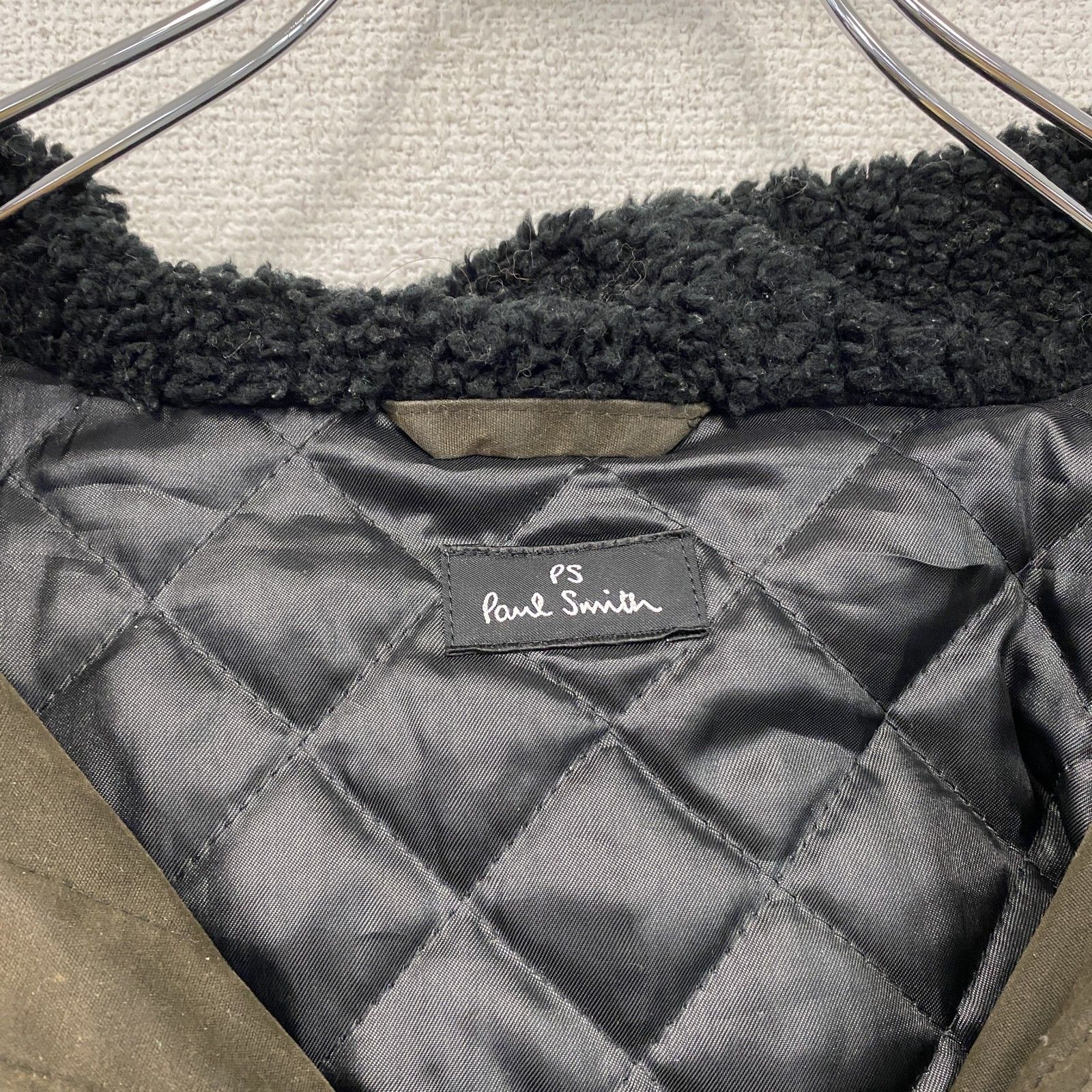Paul Smith ポールスミス モッズコート ミリタリージャケット ファー