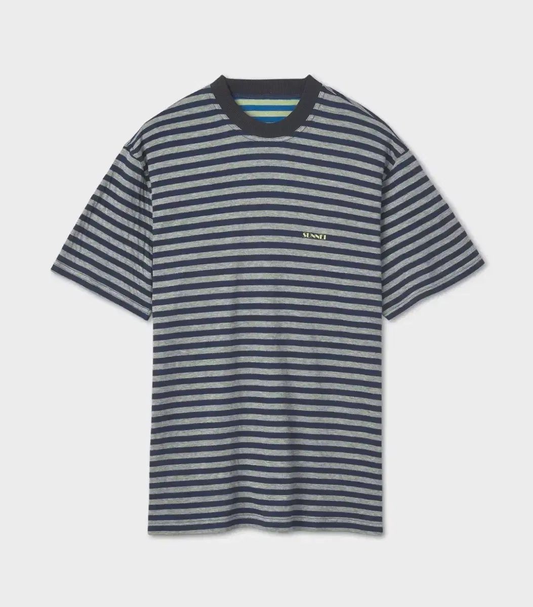 SUNNEI リバーシブル ストライプ 半袖 Tシャツ L