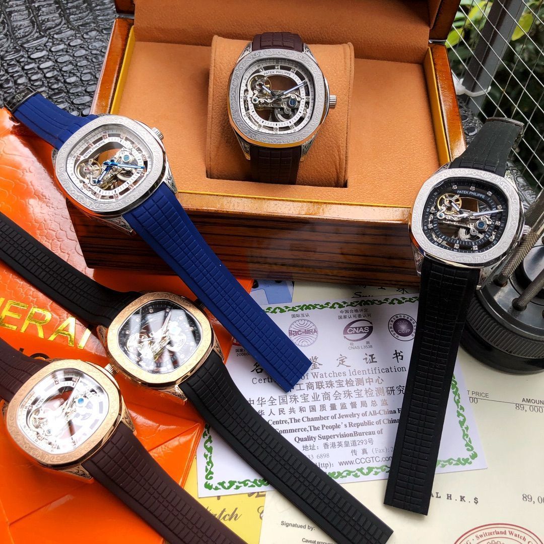 [Patek Philippe] メンズスケルトン オープンワーク クロノグラフ - 専用ケース・カード・袋付き｜本日限定特価｜新品未使用