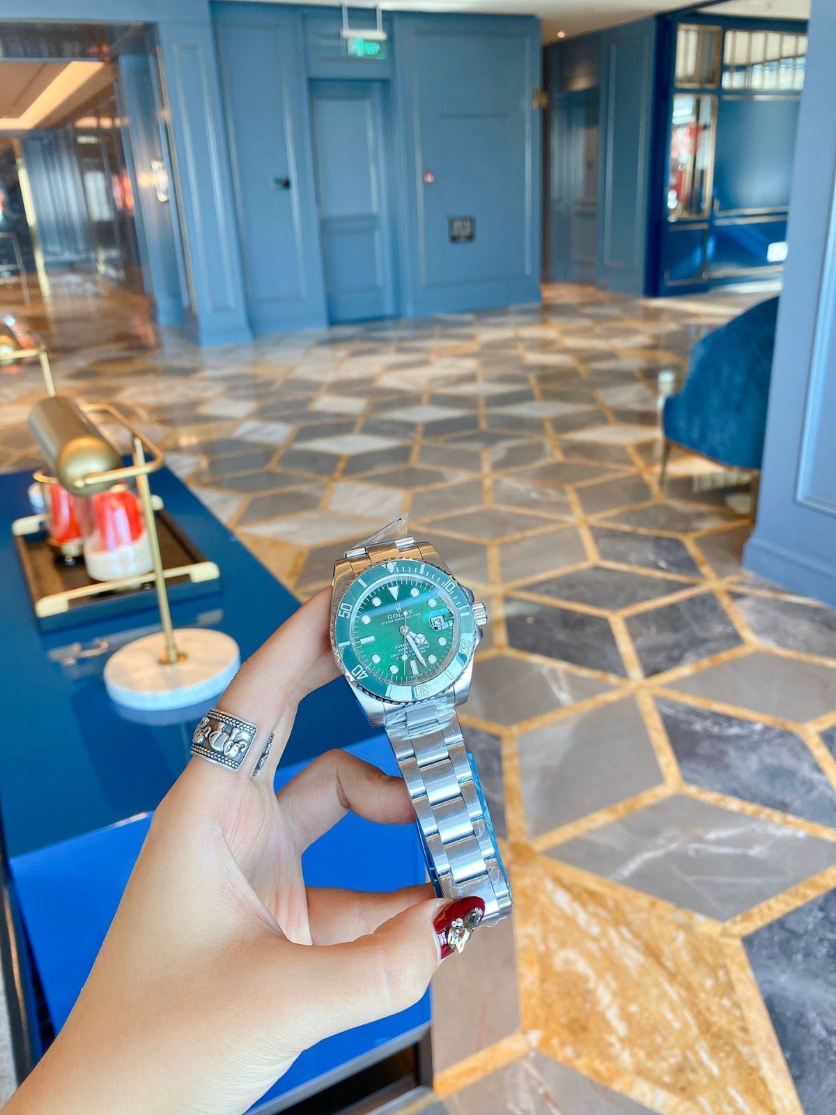 【今日特価】ROLEX ?力士 ?水鬼 機械式腕時計