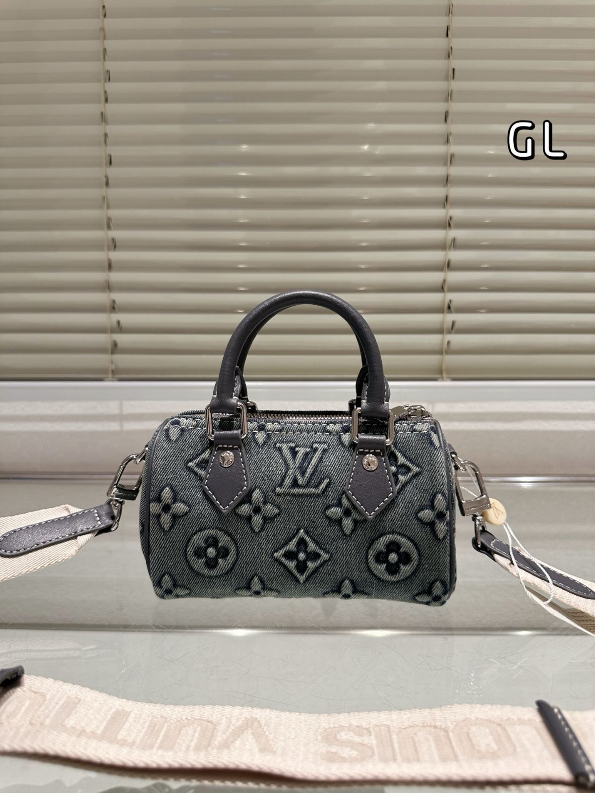 【今日特価】LV Denim Pillow Bag ルイ・ヴィトン デニム ピローバッグ-WTO輸入2