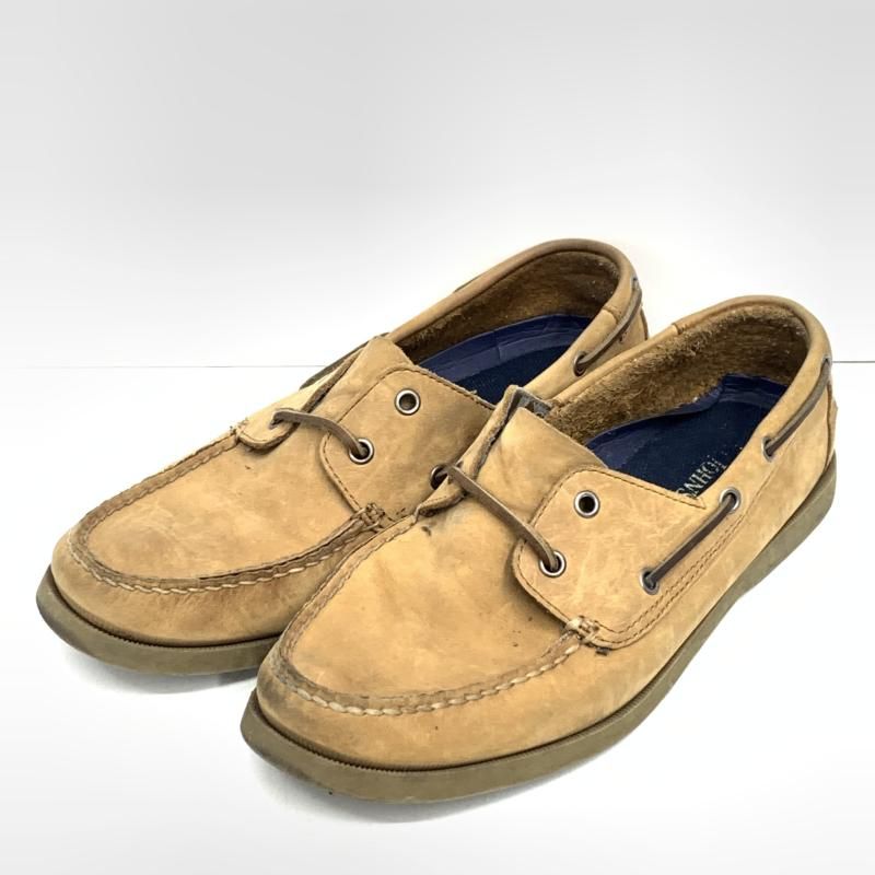 【中古】セントジョンズベイ モカシン サイズ10.5M ブラウン[92]