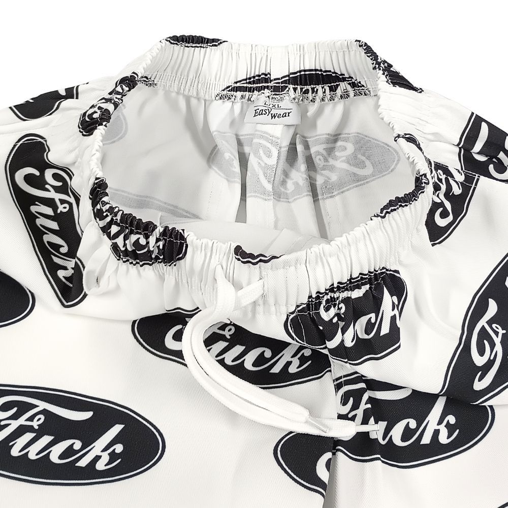 US アス 三軒茶屋 Fuck Logo Easy Pants ファックロゴ イージー パンツ