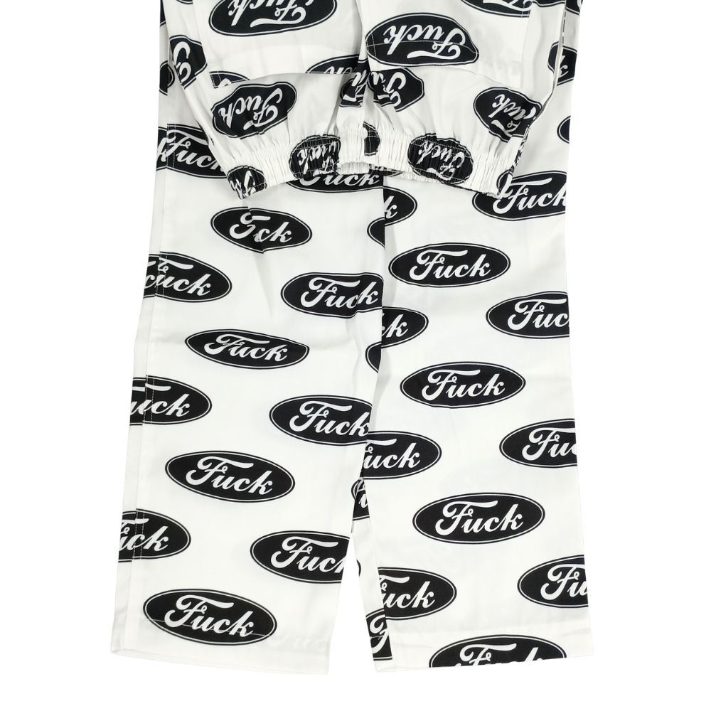 US アス 三軒茶屋 Fuck Logo Easy Pants ファックロゴ イージー パンツ
