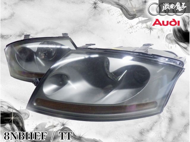 【インボイス対応！点灯OK】AUDI アウディ純正 8NBHEF TT HID ヘッドライト ヘッドランプ 左右セット 激安魔王