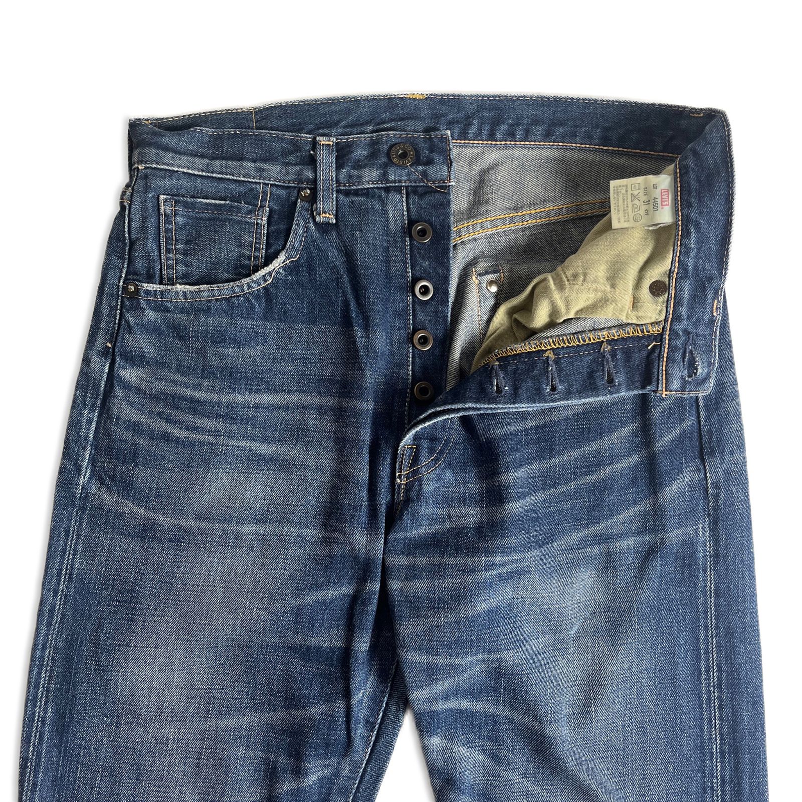 LEVI'S VINTAGE CLOTHING S501XX 大戦モデル 黒ラッカーボタン ヘリンボーンスレキ デニムパンツ リーバイスビンテージクロージング 2000000026398