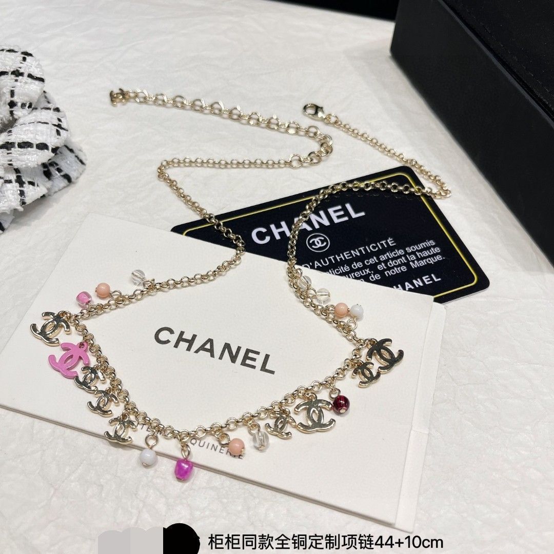 【今日特価】Chanel ヴィンテージ アルファベット ネックレス 送料無料！在庫限定セール価格