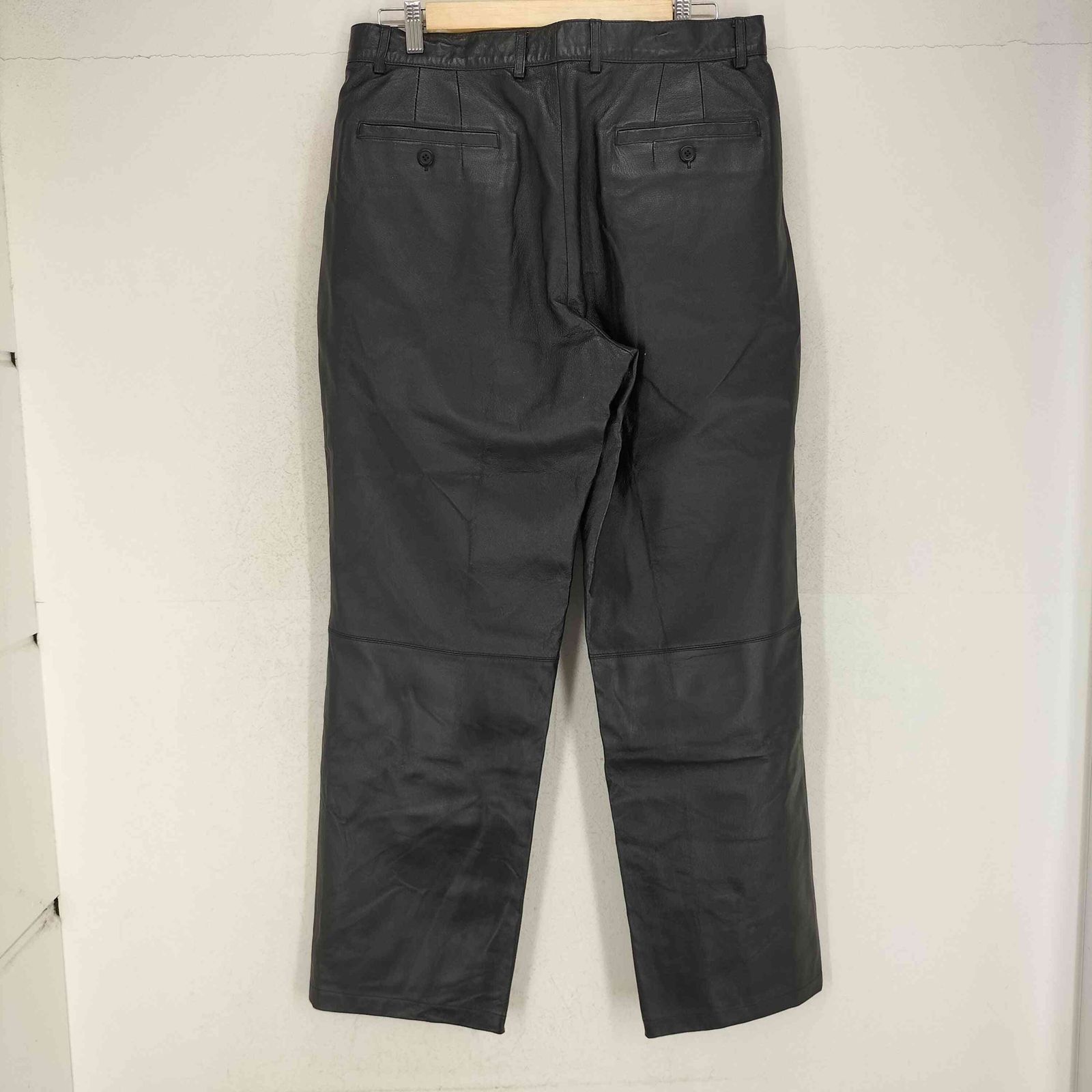 ユーズドフルギ USED古着 BONSKIP pig leather レザー ツータック