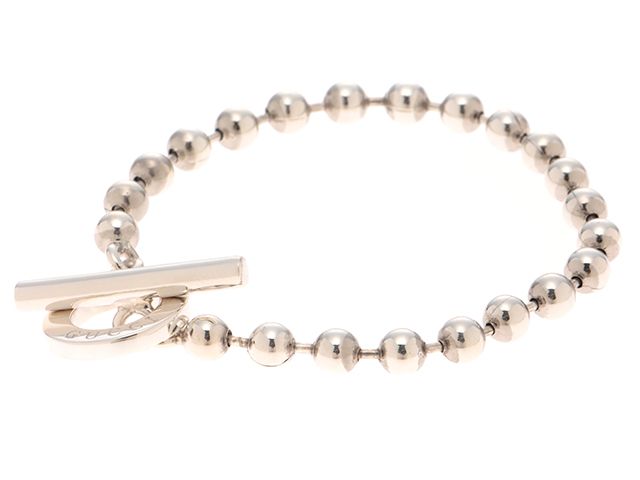 GUCCI グッチ ボールチェーンBL/SV/15.8g ブレスレット シルバー925 SV925 ユニセックス【中古】437
