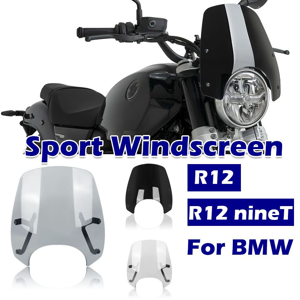 BMW R12 nineT 2024-2026 用 スポーツウィンドスクリーン フロントウィンドシールド 10,863円