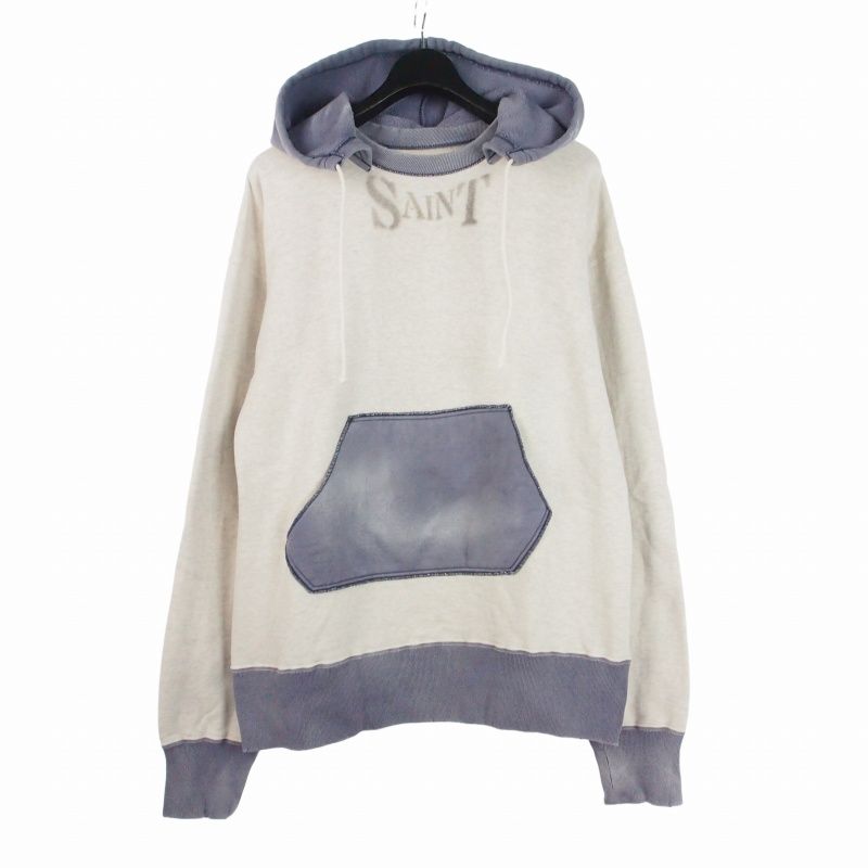 セントマイケル SAINTMICHAEL 21SS ステンシルフーディー Stencils