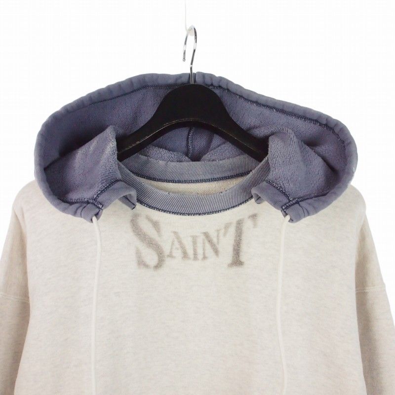 セントマイケル SAINTMICHAEL 21SS ステンシルフーディー Stencils