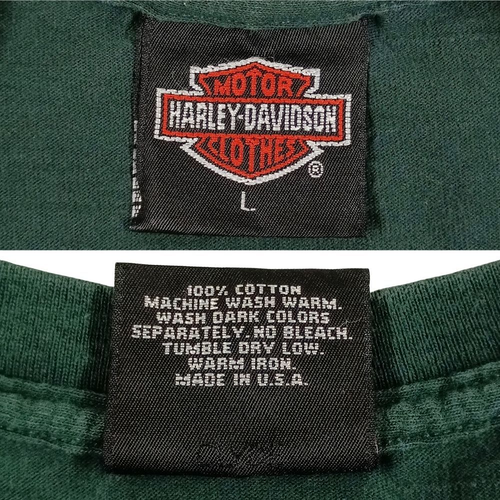 HARLEY DAVIDSON ハーレーダビッドソン 90s イーグル プリント 半袖T