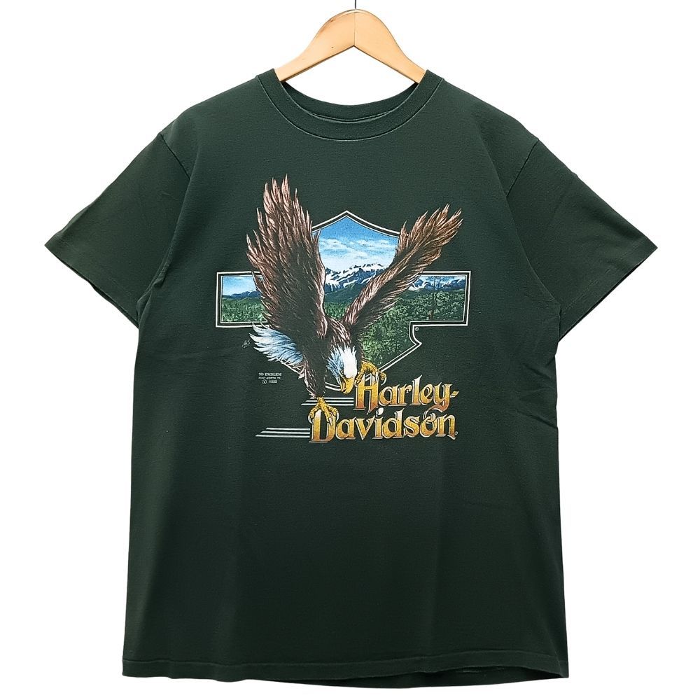 HARLEY DAVIDSON ハーレーダビッドソン 90s イーグル プリント 半袖T