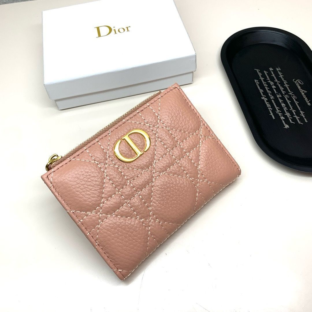 【本日限定】?Dior 最新モデル 3865 マルチカードケース ? 高級本革のコンパクトデザイン[本日特価|新品未使用品]