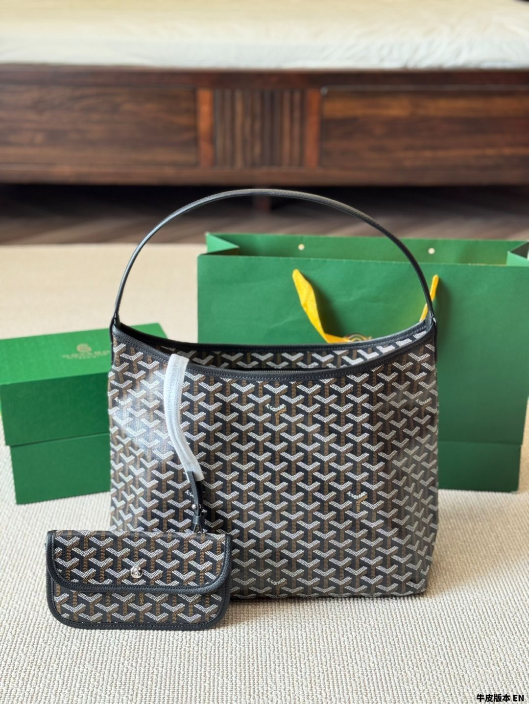 【今日特価】GOYARD Shopping Bag with Pouch ゴヤール ショッピングバッグ（ポーチ付き） 王菲さんオススメ
