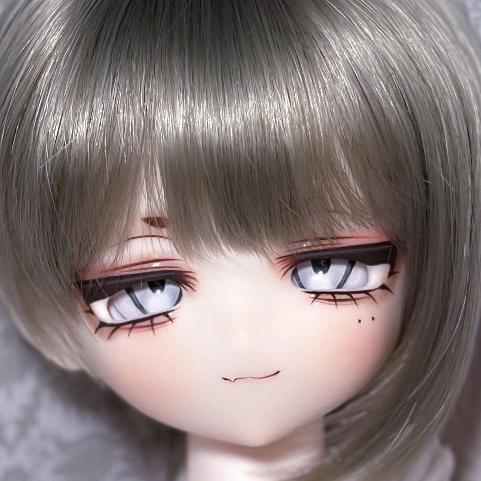 【すずりっこ】 KIMDOLL うにゃうにゃいたずらさん カスタムヘッド