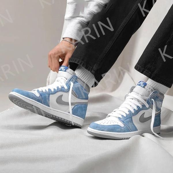 Nike ナイキ エアジョーダン 1 レトロ ハイ OG AJ1 ハイパーロイヤル ブルー グレー