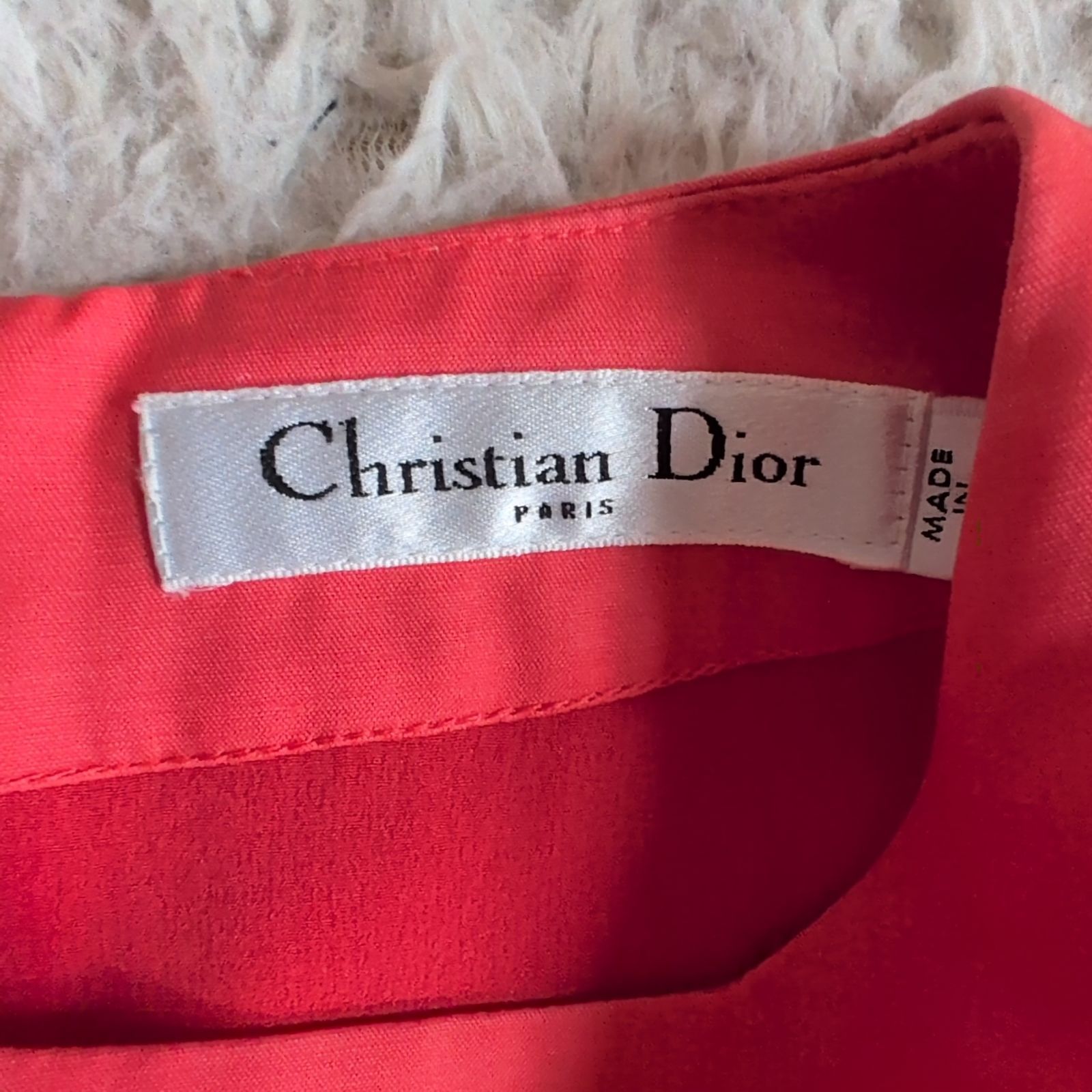 Christian Dior クリスチャンディオール ラップワンピース ベルト付 美品✨Christian Dior クリスチャンディオール コルセットベルト付