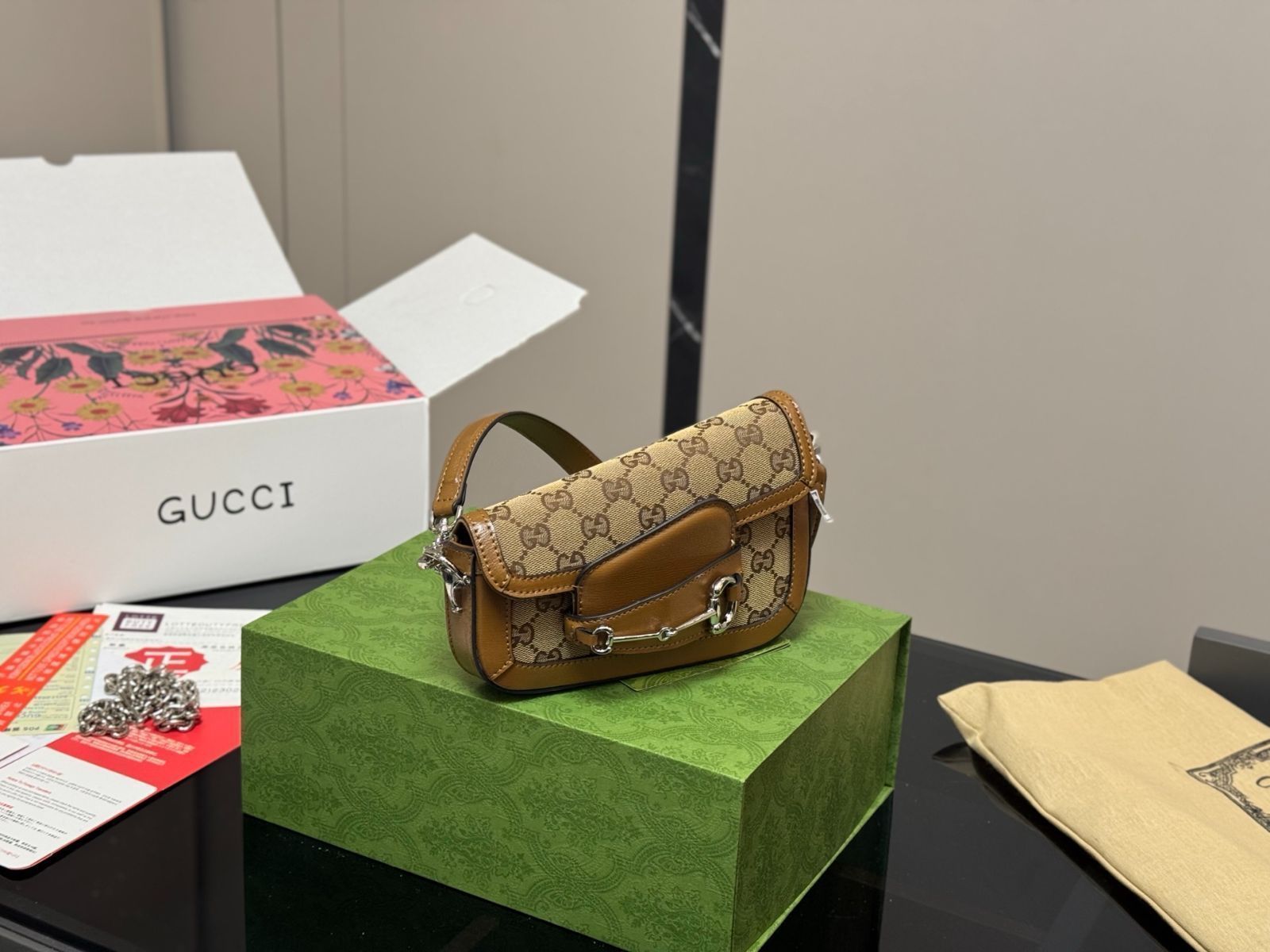 【今日特価】Gucci New 1955 アームバッグ-MM輸入2