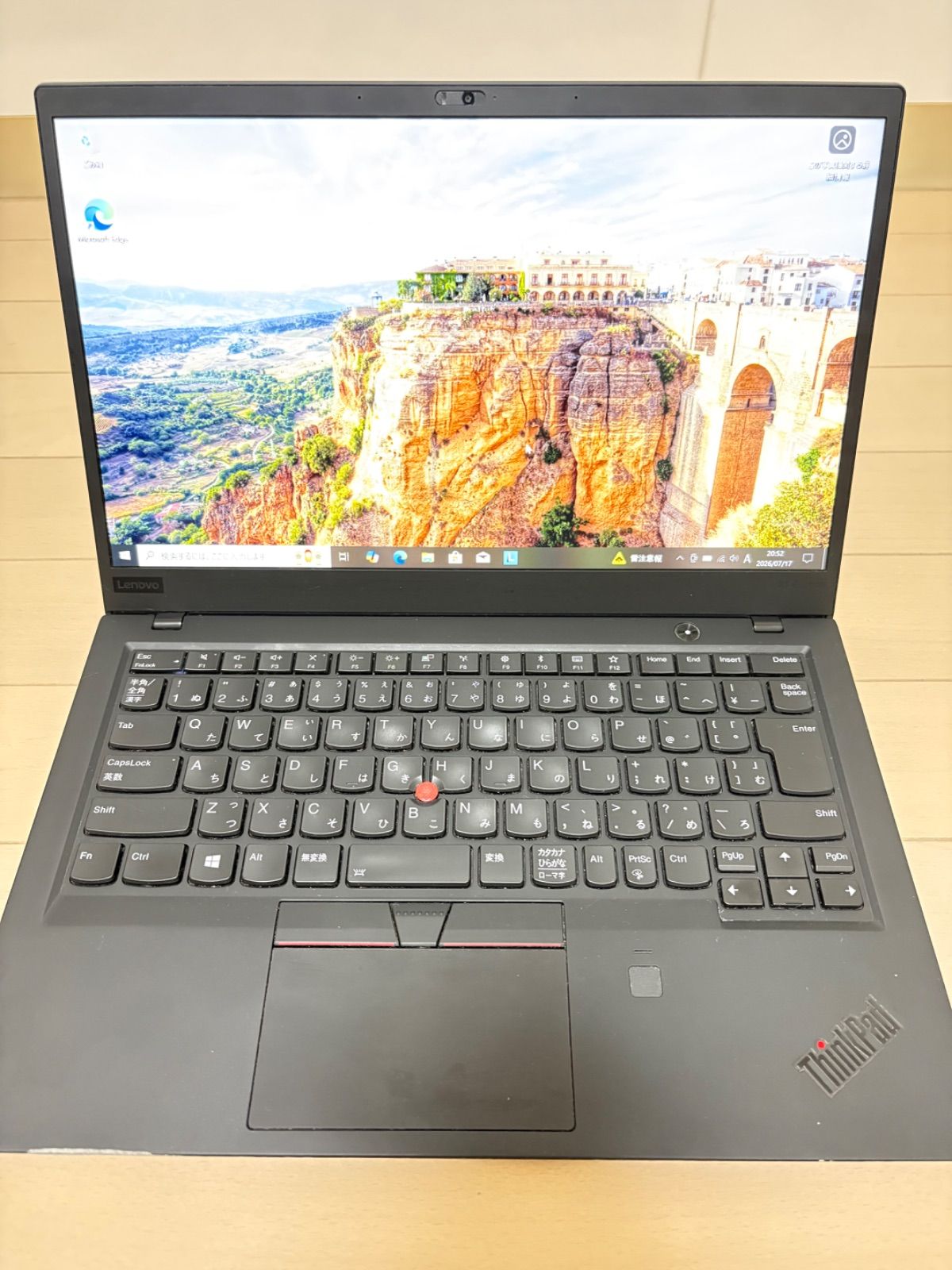 ThinkPad X1 i5 SSD256GB 8GB Win10 中古 - メルカリ