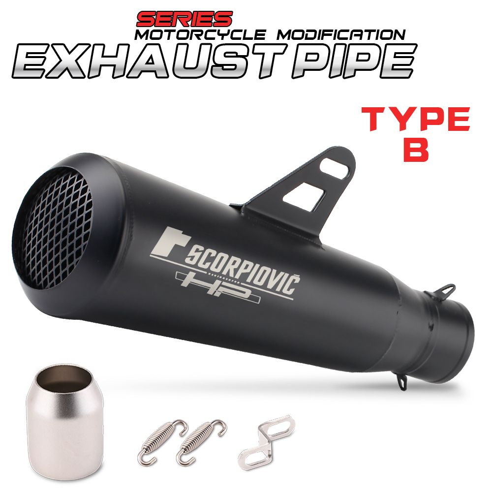 汎用バイク用 51MM 排気管マフラー RC390 PCS125 Z400 Z900 S1000RR C19 CBR650 R7