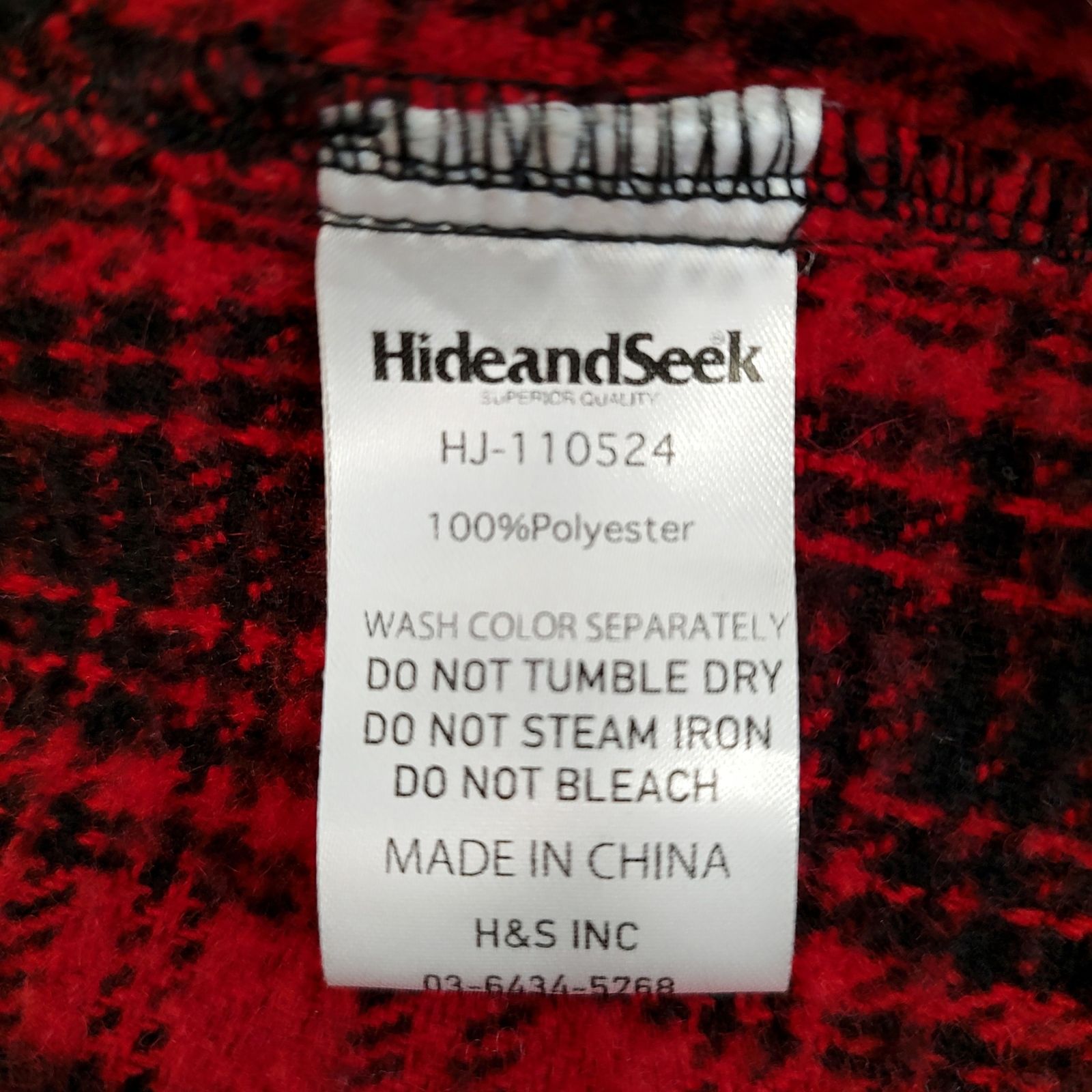 出品専用 HIDE AND SEEK ハイドアンドシーク 24AW Check Shirt Jacket チェック