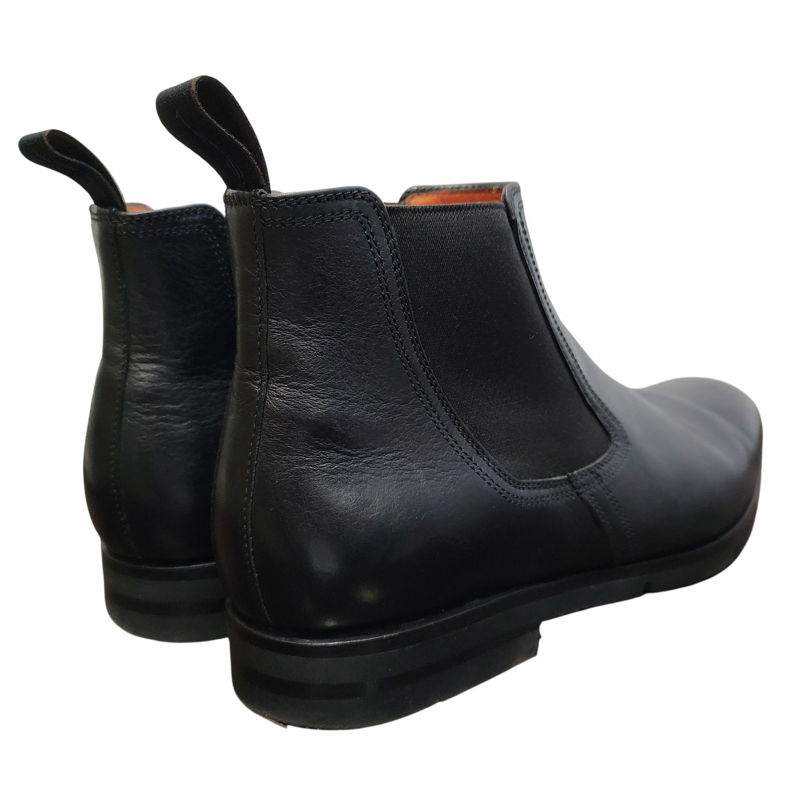 超激レア! 完売品! SANTONI サントーニ チェルシーブーツ UK7.5 SANTONI サントーニ Chelsea boots Side-gore boots チェルシーブーツ