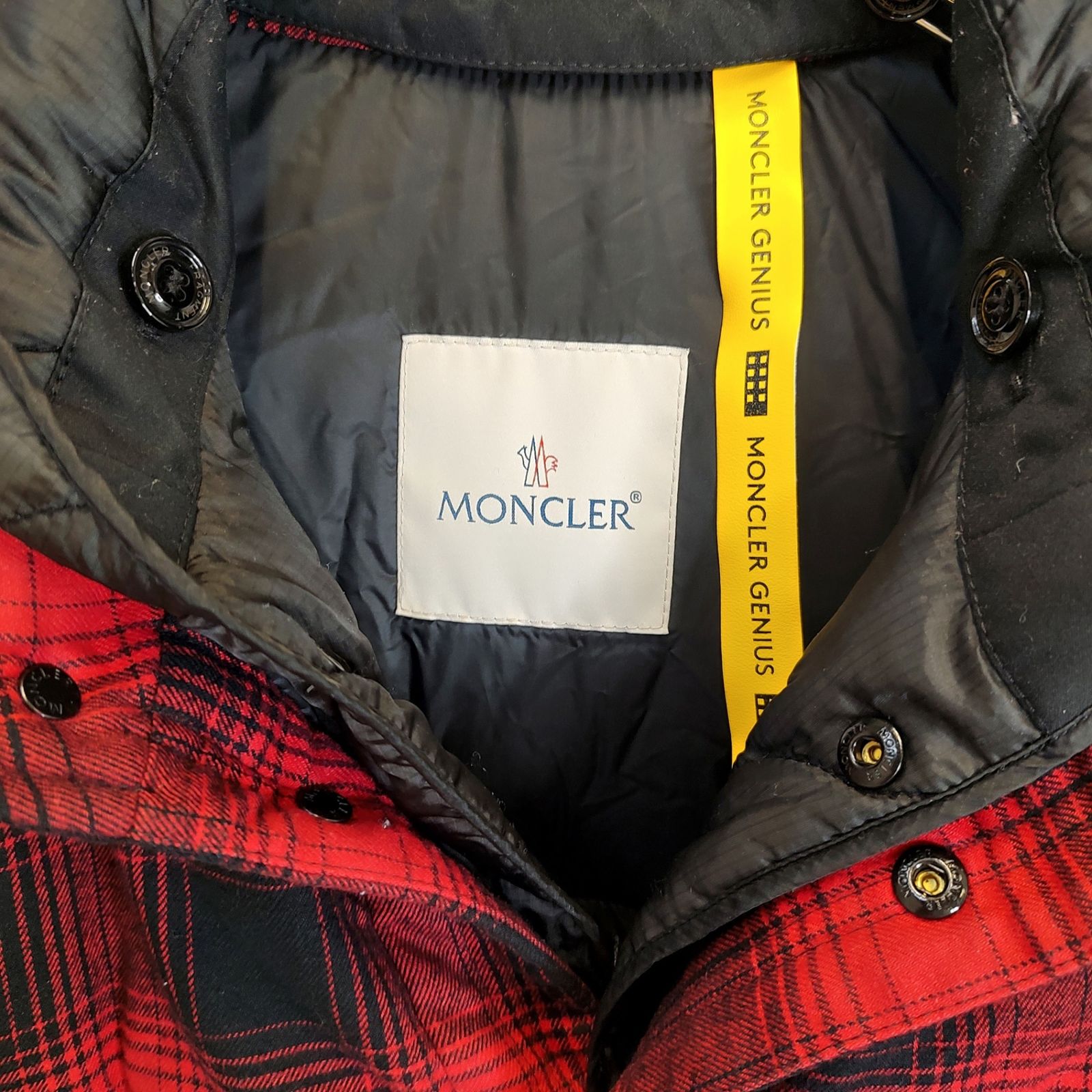 MONCLER×FRGMT FRAGMENT モンクレール フラグメント DANVER チェック