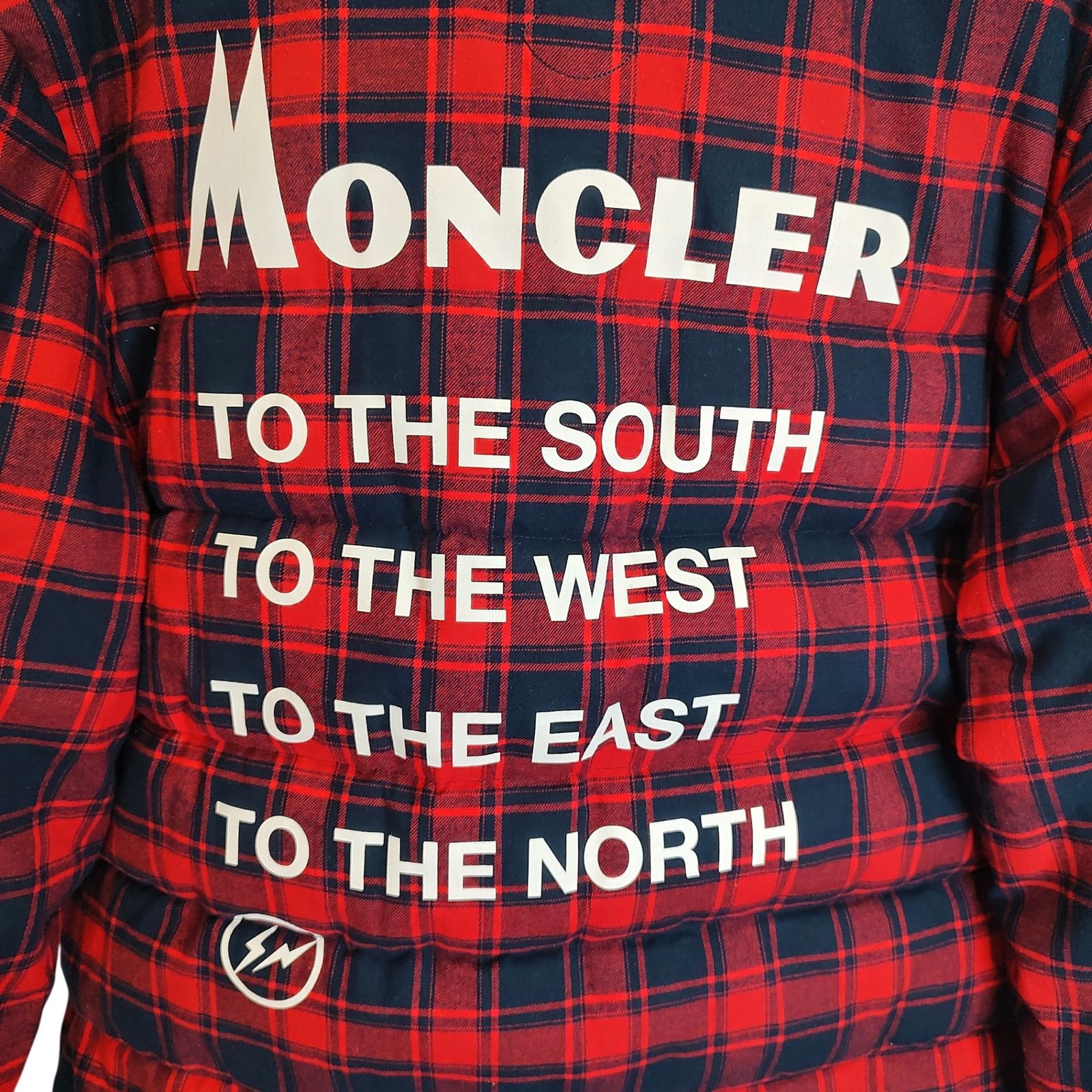 MONCLER×FRGMT FRAGMENT モンクレール フラグメント MORAN チェック