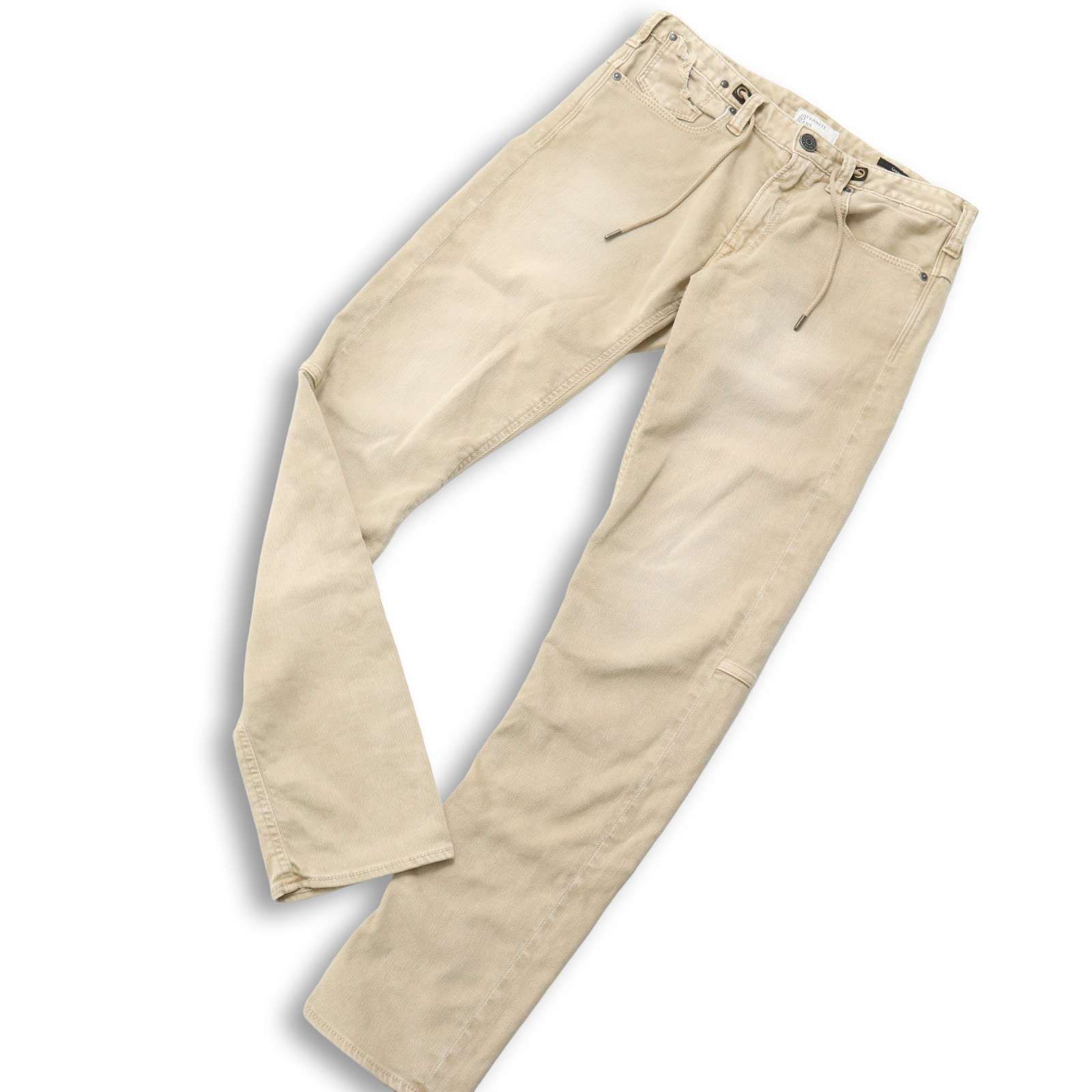 TAVERNITI SO JEANS ダメージリペア加工ストレッチデニム！日本製 TAVERNITI SO JEANS タヴァニティソージーンズ Lenny☆ USED加工