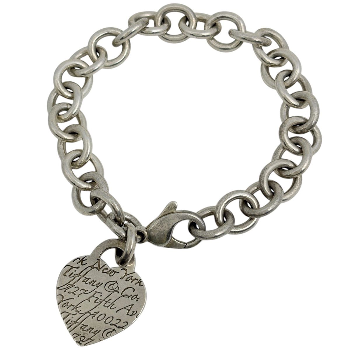 ティファニー TIFFANY&Co. ブレスレット リターントゥ ハートタグ シルバー925 シルバー レディース 【中古】