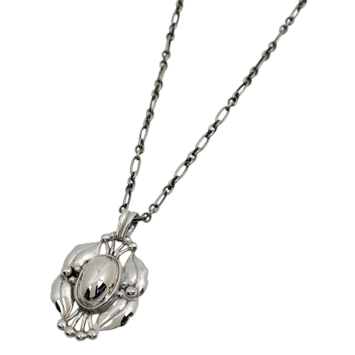 ジョージジェンセン Georg Jensen ネックレス 2000 ヘマタイト