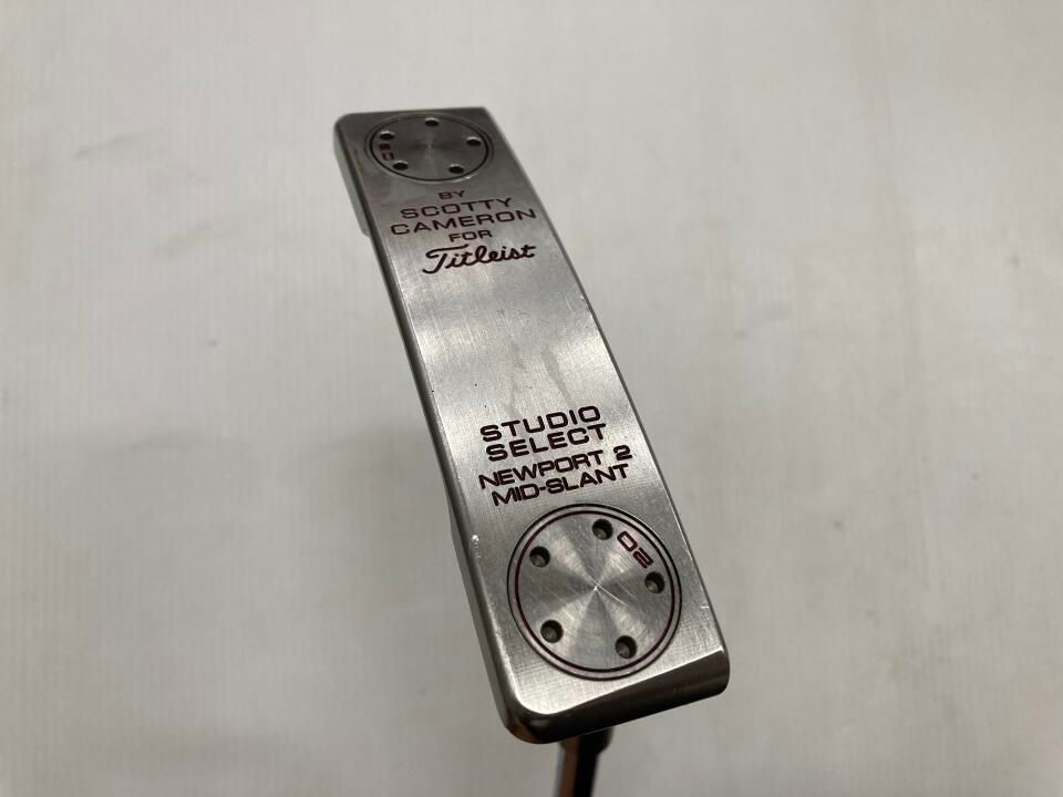 タイトリスト　SC ｽﾀｼﾞｵｾﾚｸﾄ ﾆｭｰﾎﾟｰﾄ 2 ﾐｯﾄﾞｽﾗﾝﾄ　パター　中古【最短即日発送】