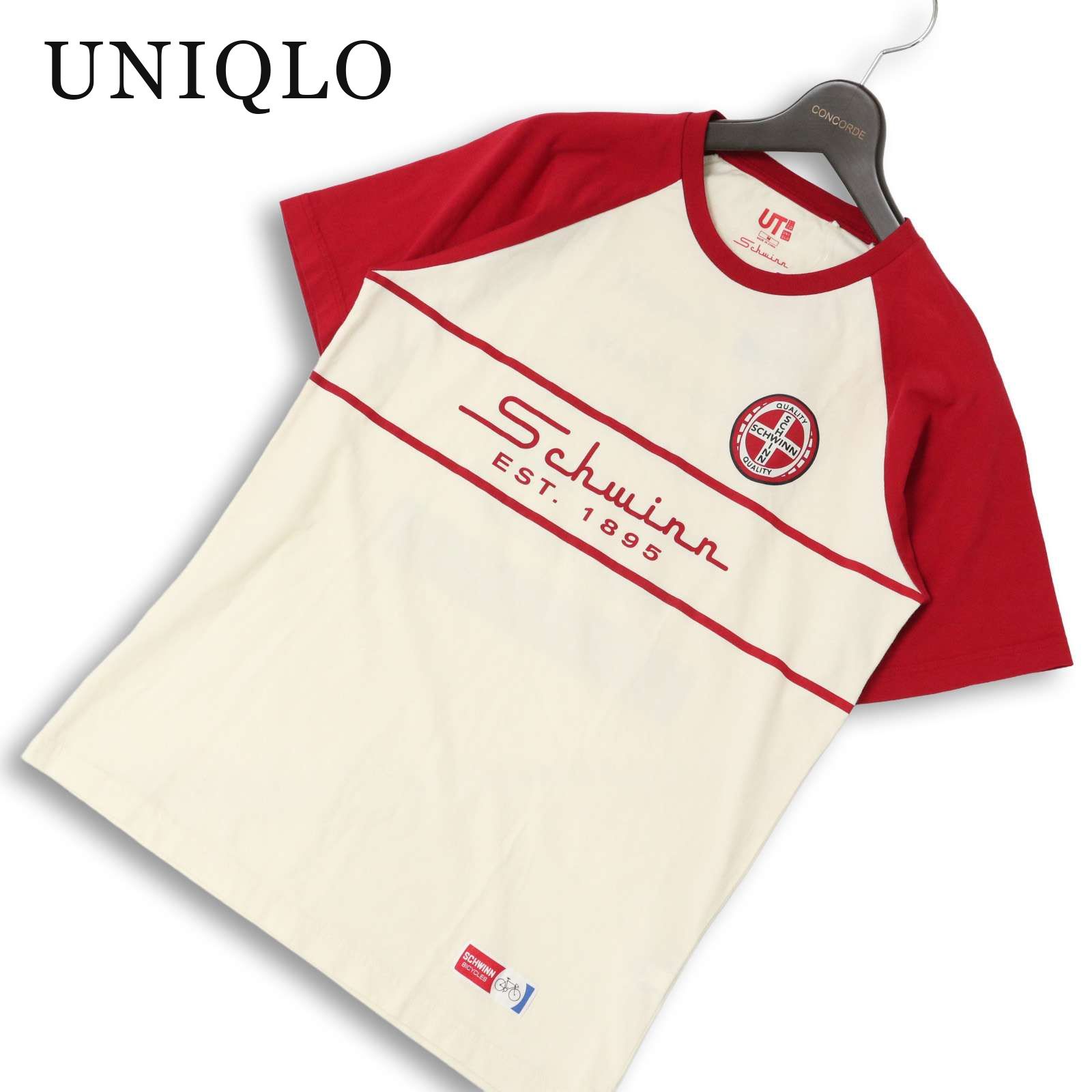 ユーティー品 新品 未使用】 UNIQLO ユニクロ UT 半袖 SCHWINN BICYCLES シュウィン