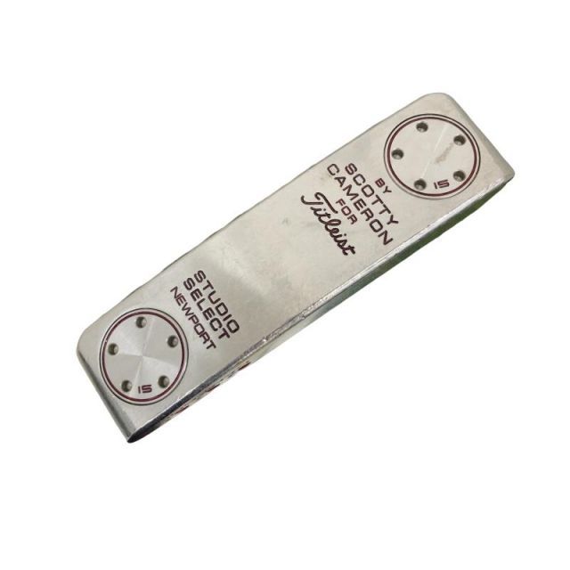 【中古】 タイトリスト SCOTTY CAMERON STUDIO SELECT NEWPORT 34インチ(15g) パター PT スチール (フレックスその他) メンズ 男性用 右利き 右用 Dランク ゴルフクラブ