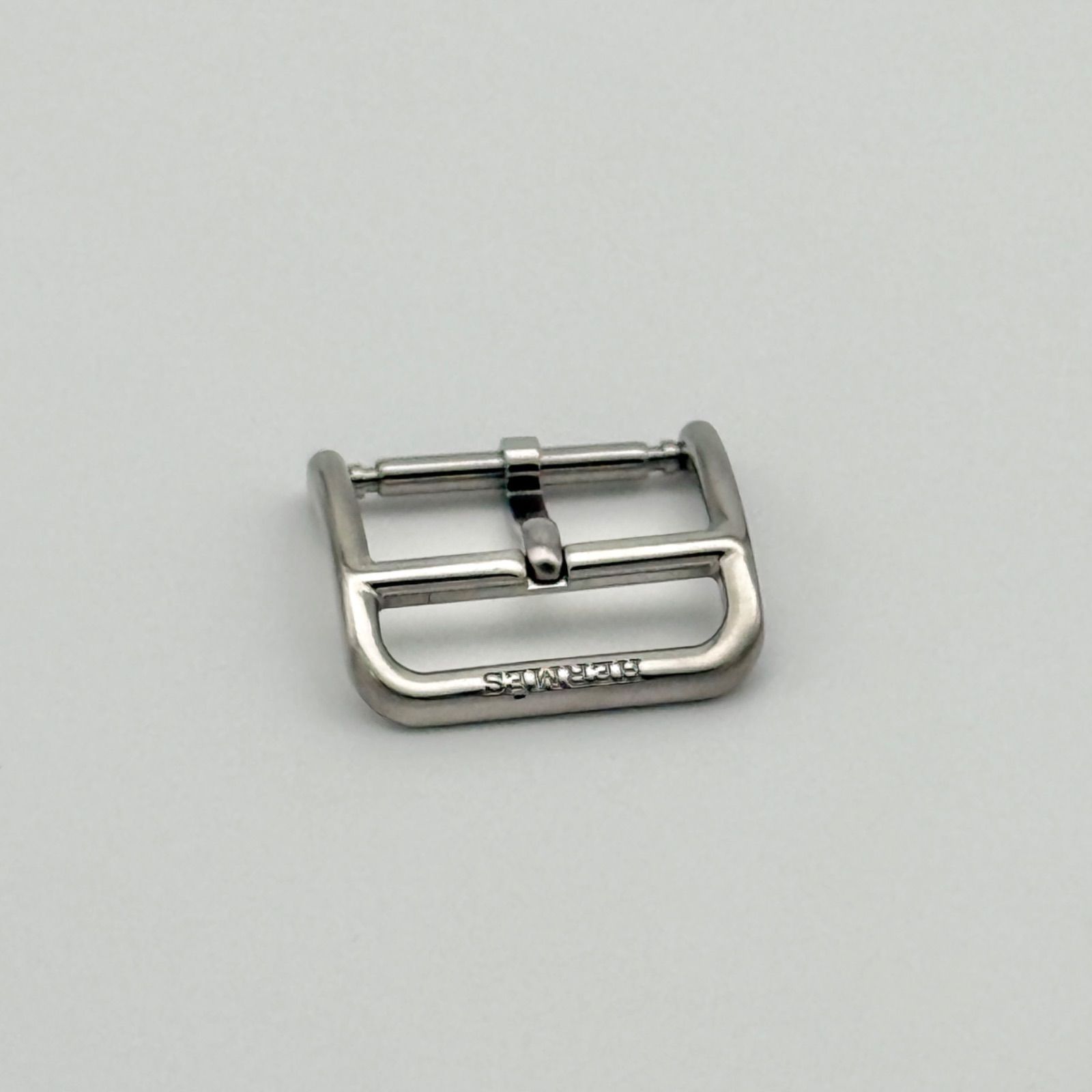 【希少】エルメス HERMES 純正尾錠 17mm シルバー バックル