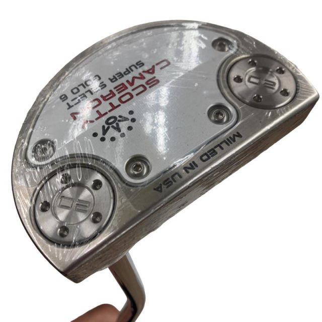 【中古】 タイトリスト SCOTTY CAMERON SUPER SELECT GOLO 6 33インチ パター PT スチール (フレックスその他) メンズ 男性用 右利き 右用 Nランク ゴルフクラブ