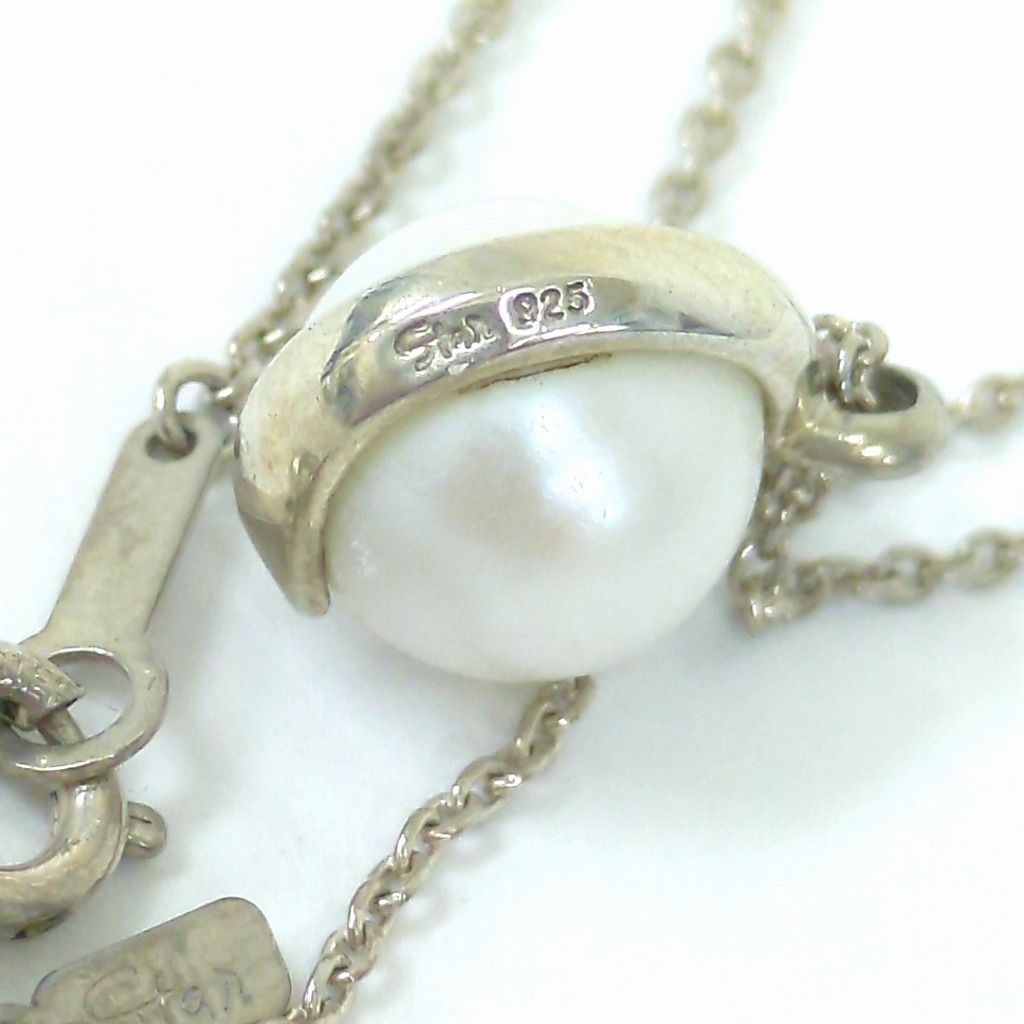 STAR JEWELRY スタージュエリー パールムーン ネックレス SV925 - メルカリ