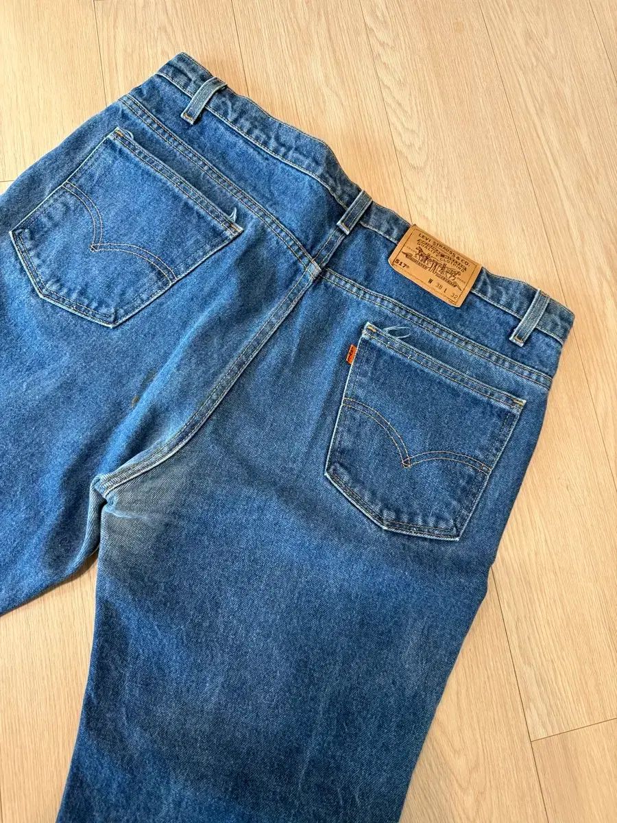 38x32 80s Vintage levis 517 オレンジタブ usa